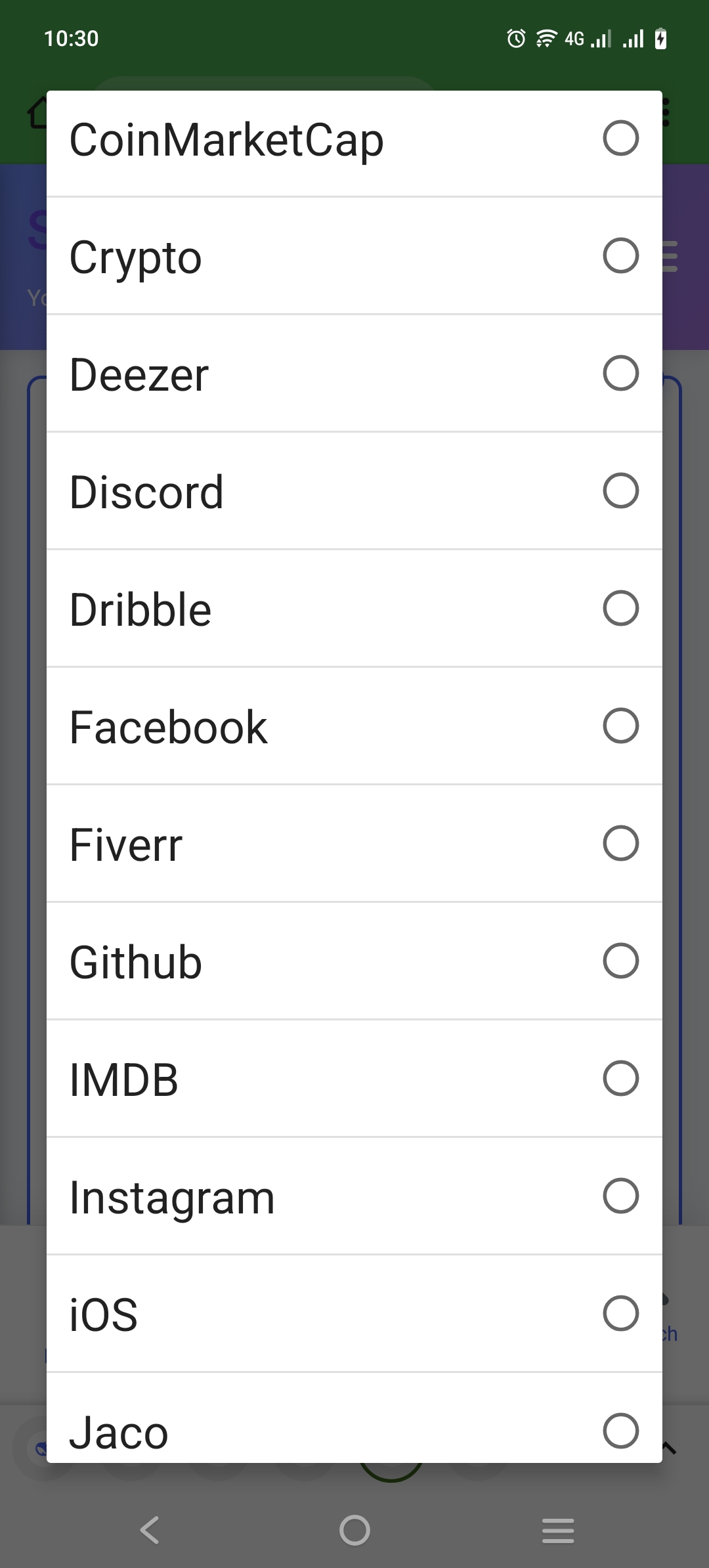Screenshot of SMMKits App