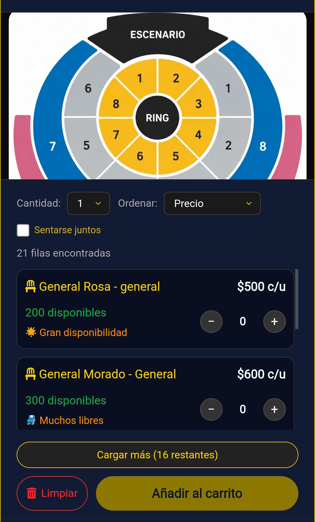 Screenshot of Boletostar App